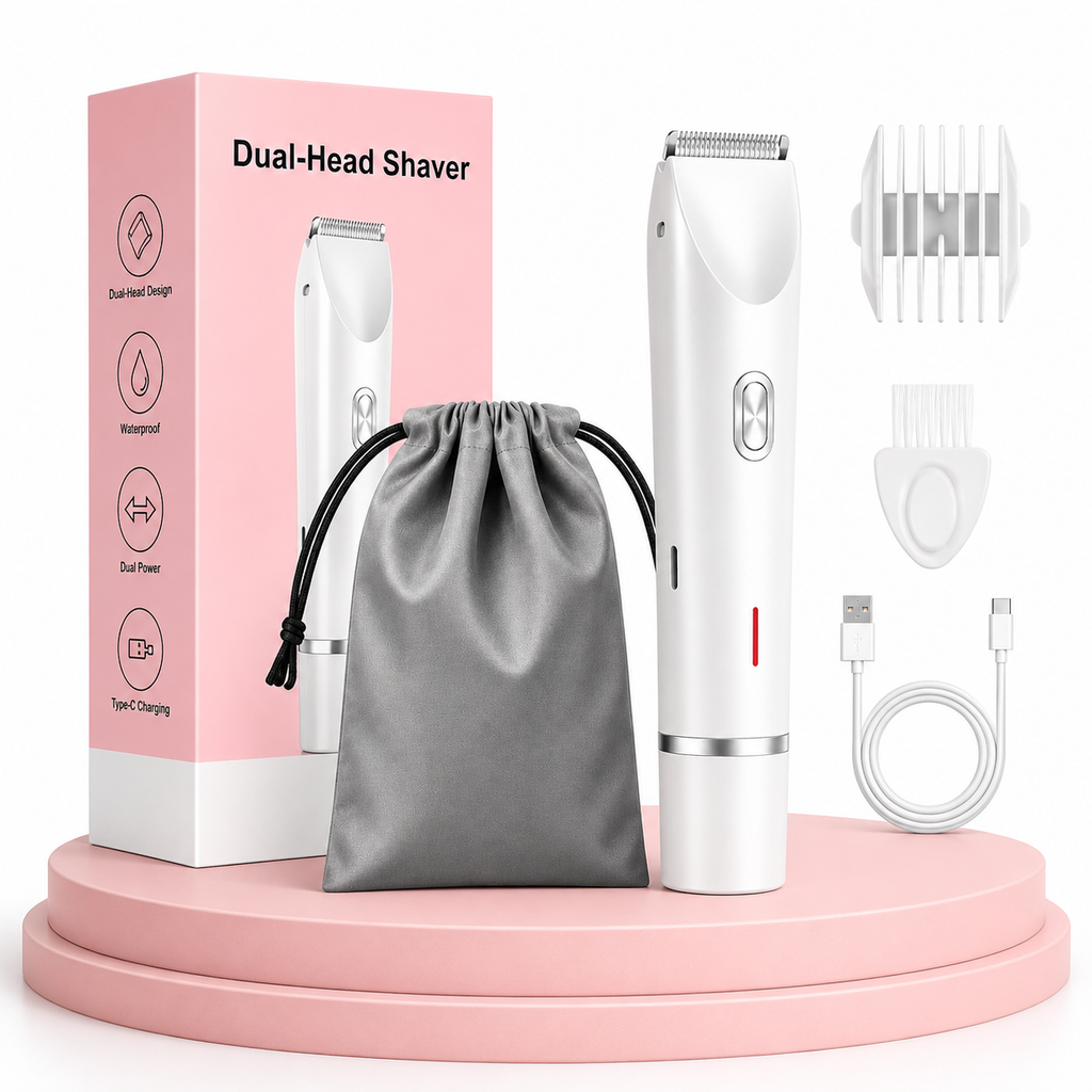 Velora Shave™ — 2-in-1 Women's Electric Shaver