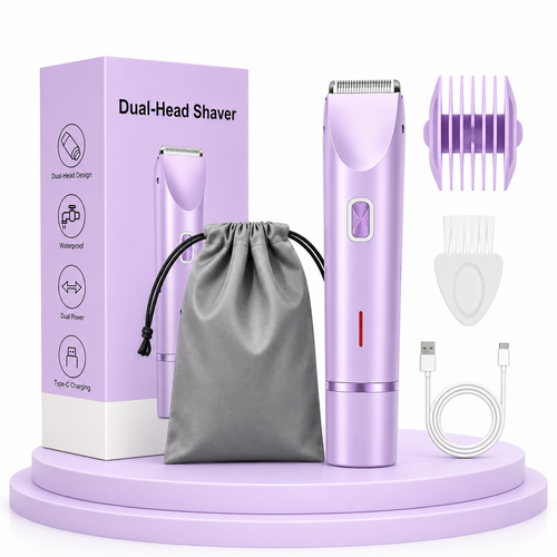 Velora Shave™ — 2-in-1 Women's Electric Shaver